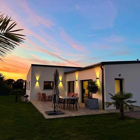 Maison neuve 4 étoiles plain-pied proche de la mer Plurien Exterior foto