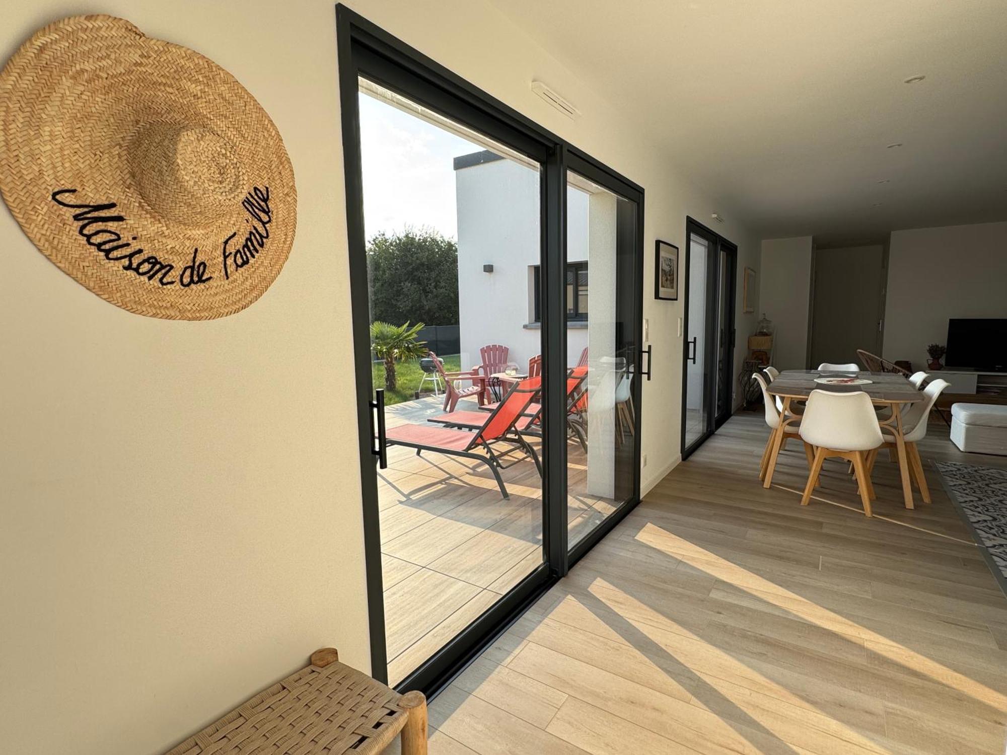 Maison neuve 4 étoiles plain-pied proche de la mer Plurien Exterior foto